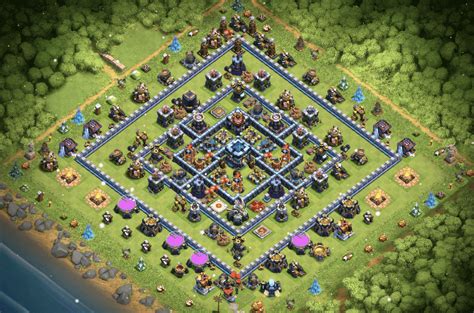 clash of clans base.